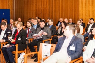 Gäste im Konferenzsaal beim HGV-Symposium 2015