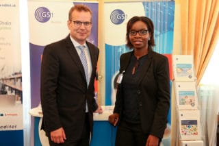 GS1 Austria Geschäftsführer mit GS1 Austria Business Development Managerin