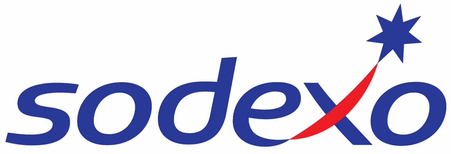 Das Logo des Unternehmens Sodexo