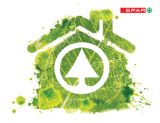 EDI SPAR Energie Häuschen inkl. Spar Logo