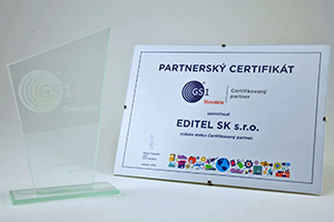 certifikovaným partnerom GS1